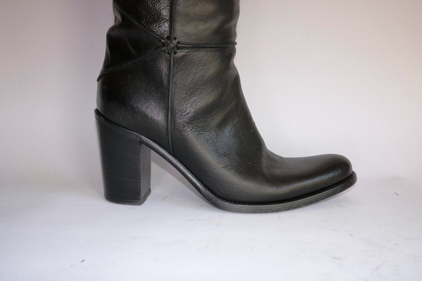 BUUTS Sartore Overknees Leder schwarz 115001-11