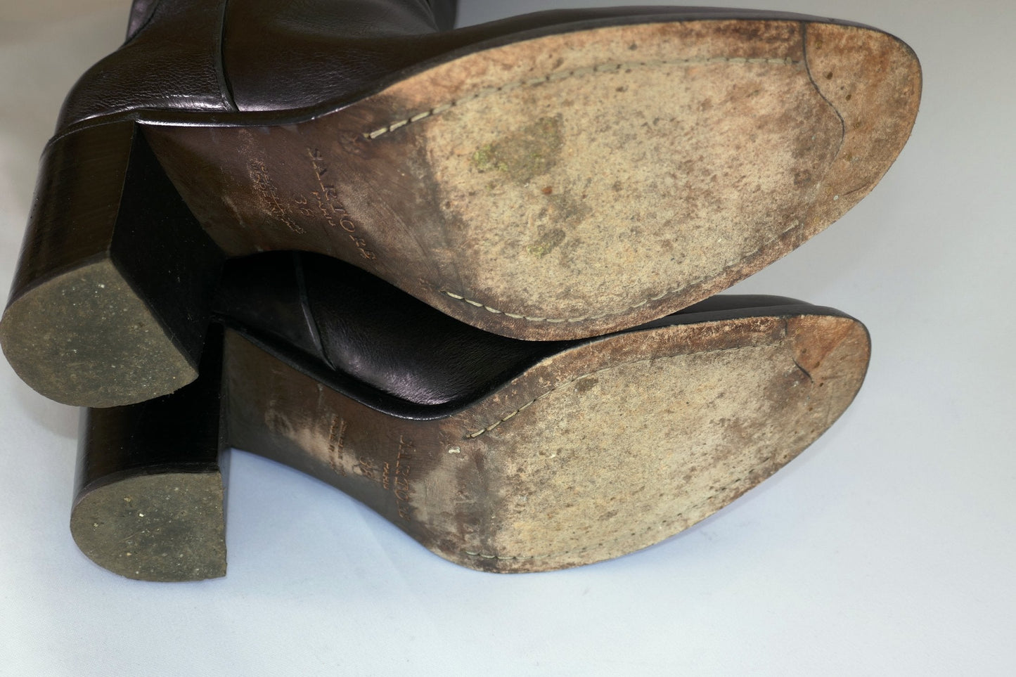 BUUTS Sartore Overknees Leder schwarz 115001-12