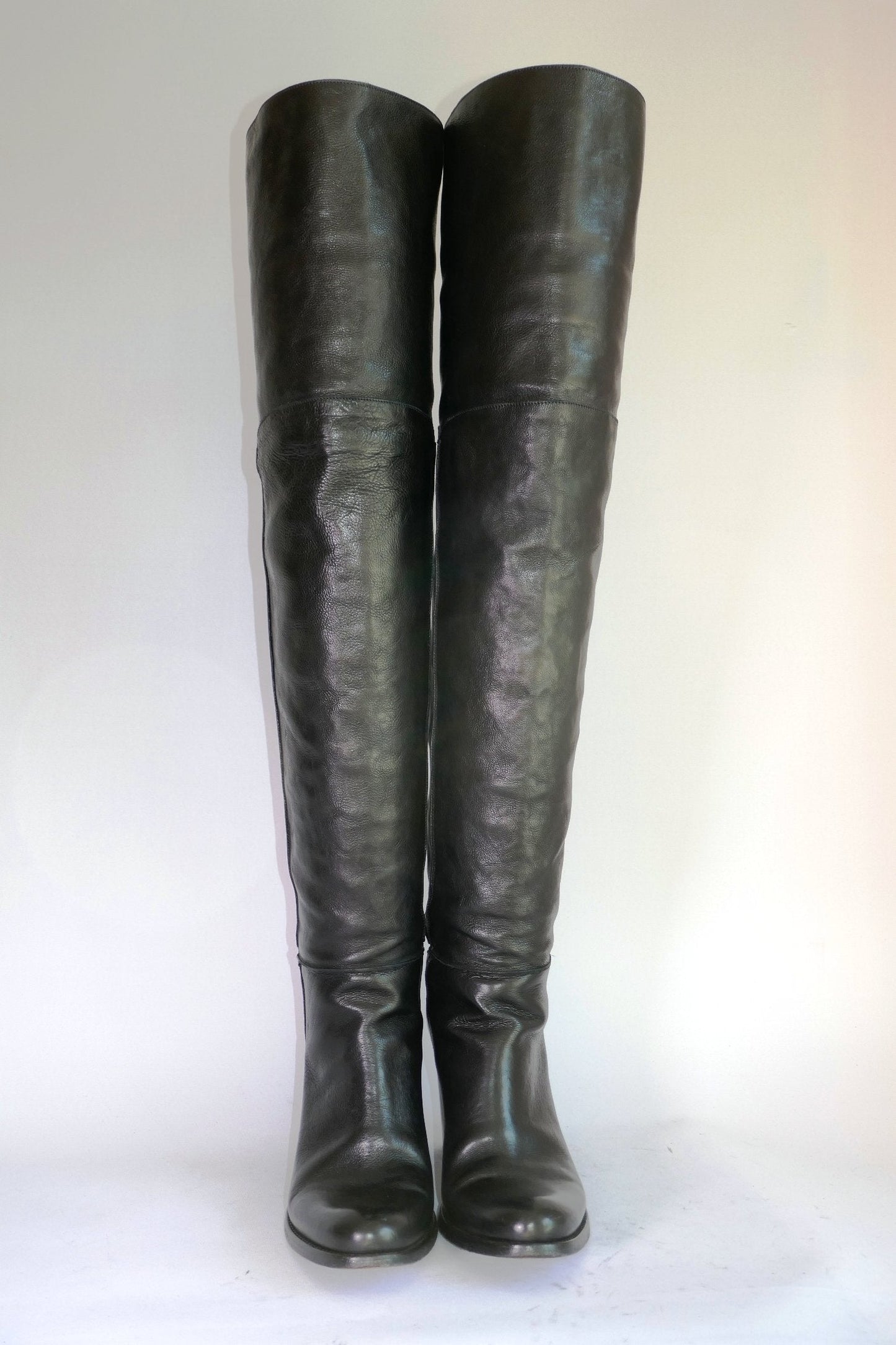 BUUTS Sartore Overknees Leder schwarz 115001-3