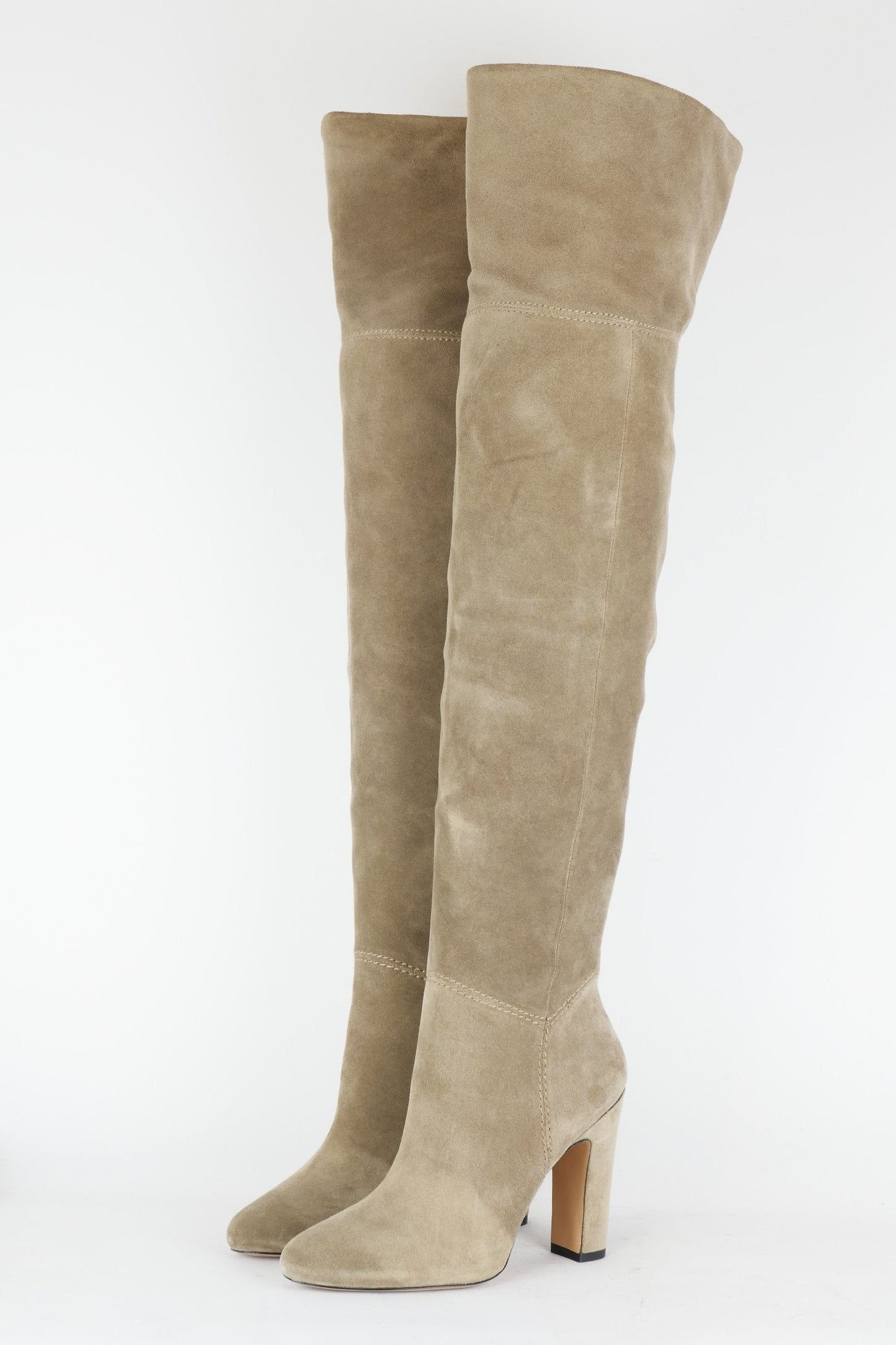 BUUTS ALDO Overknees Wildleder beige 117004-2
