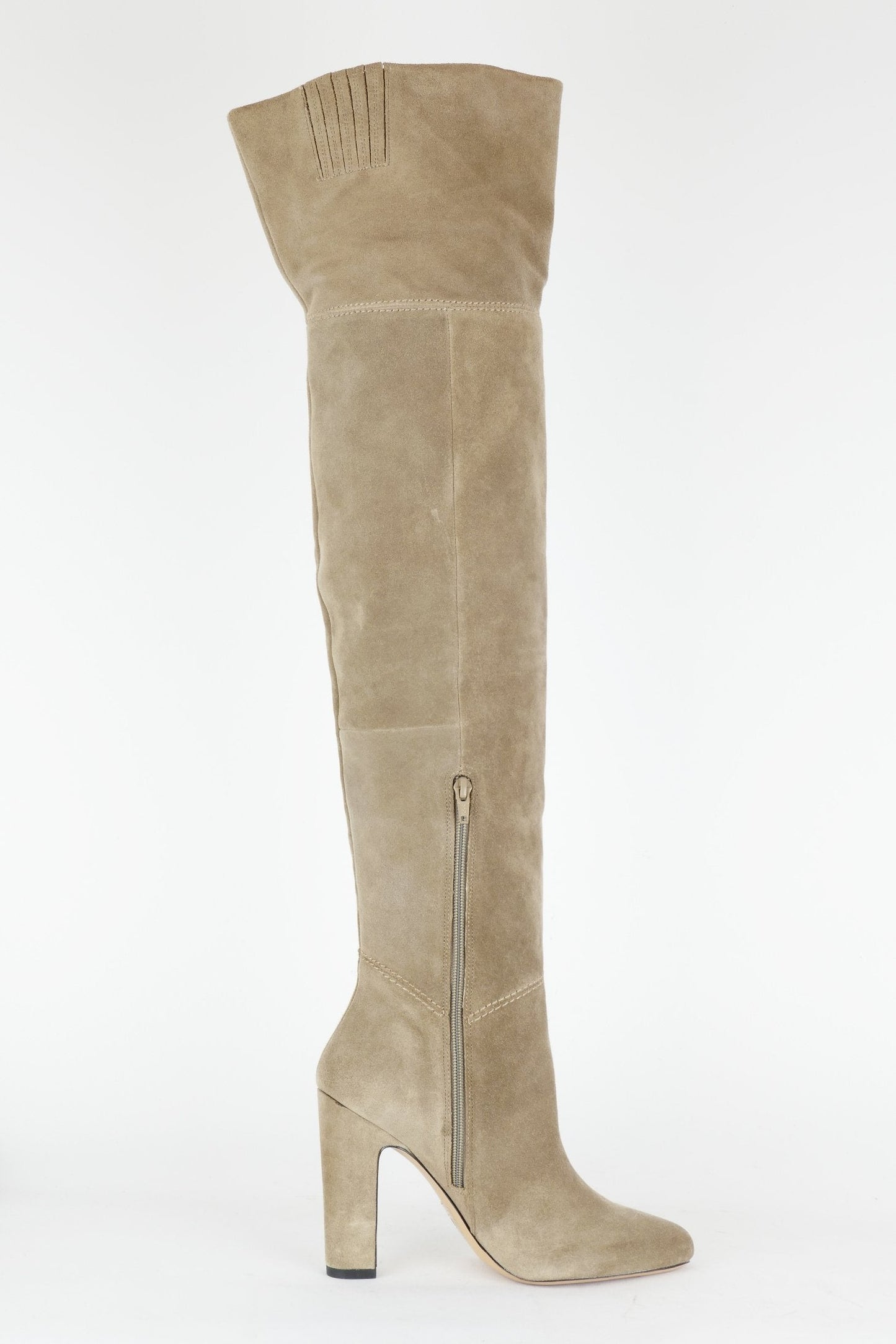 BUUTS ALDO Overknees Wildleder beige 117004-3