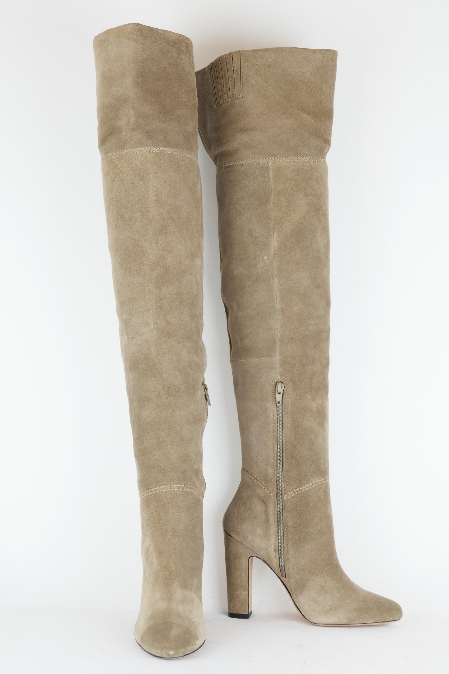 BUUTS ALDO Overknees Wildleder beige 117004-7