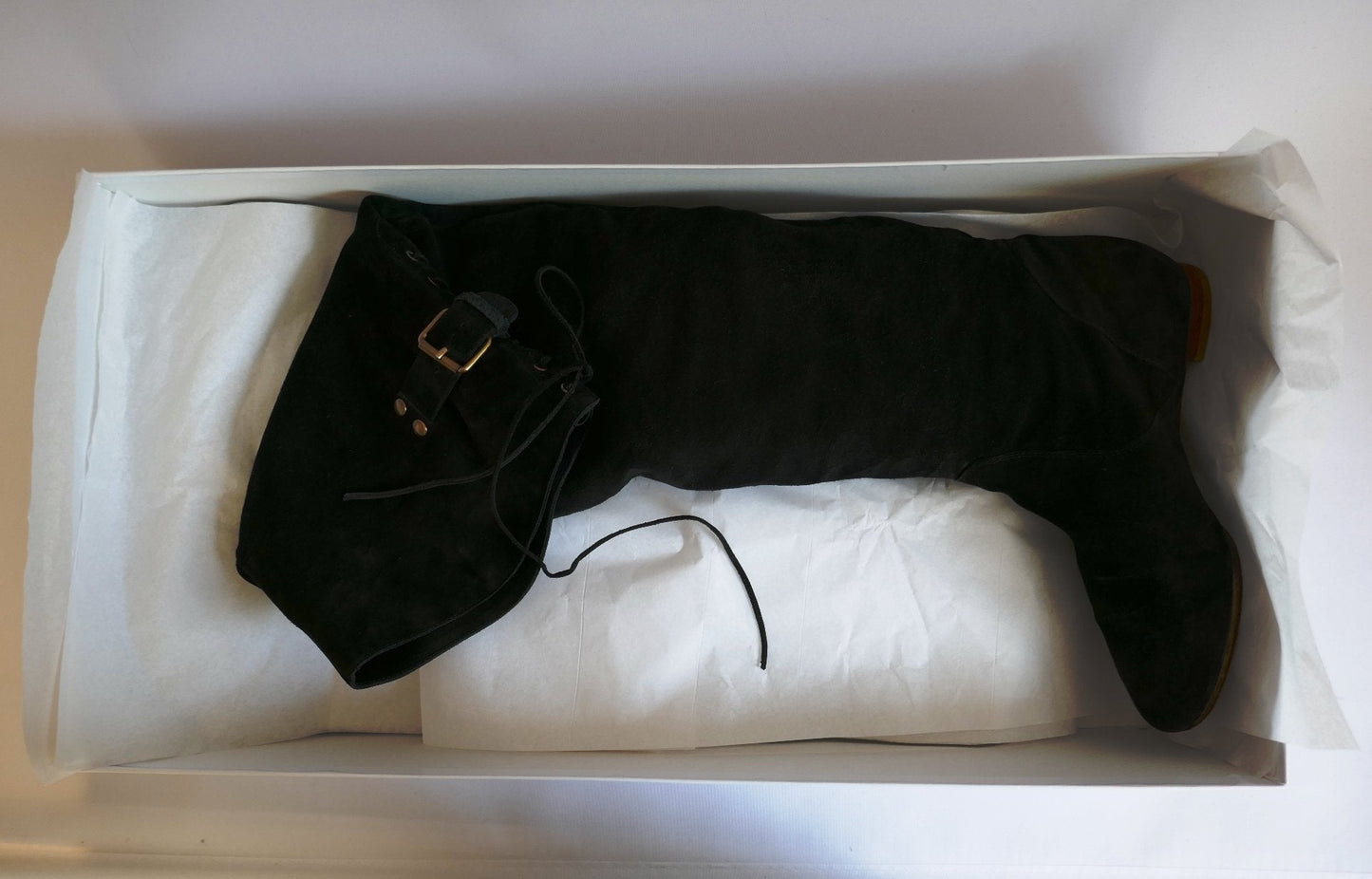 BUUTS Chloé Overknees Wildleder schwarz 117015-11