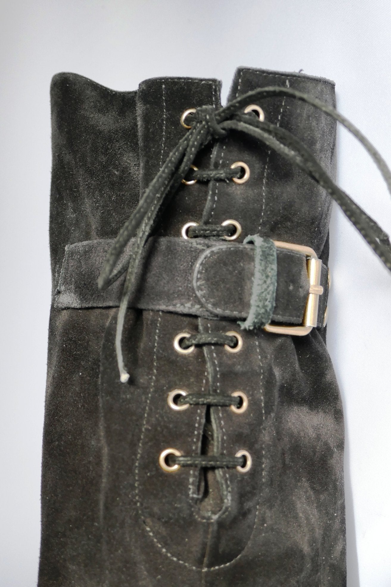 BUUTS Chloé Overknees Wildleder schwarz 117015-6