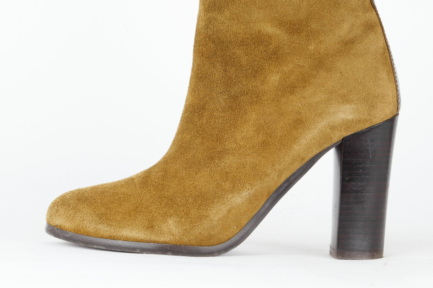 BUUTS Zara Overknees Wildleder oliv 117022-8