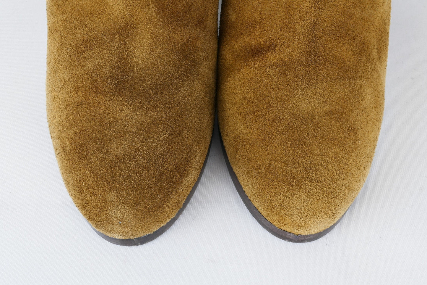 BUUTS Zara Overknees Wildleder oliv 117022-9