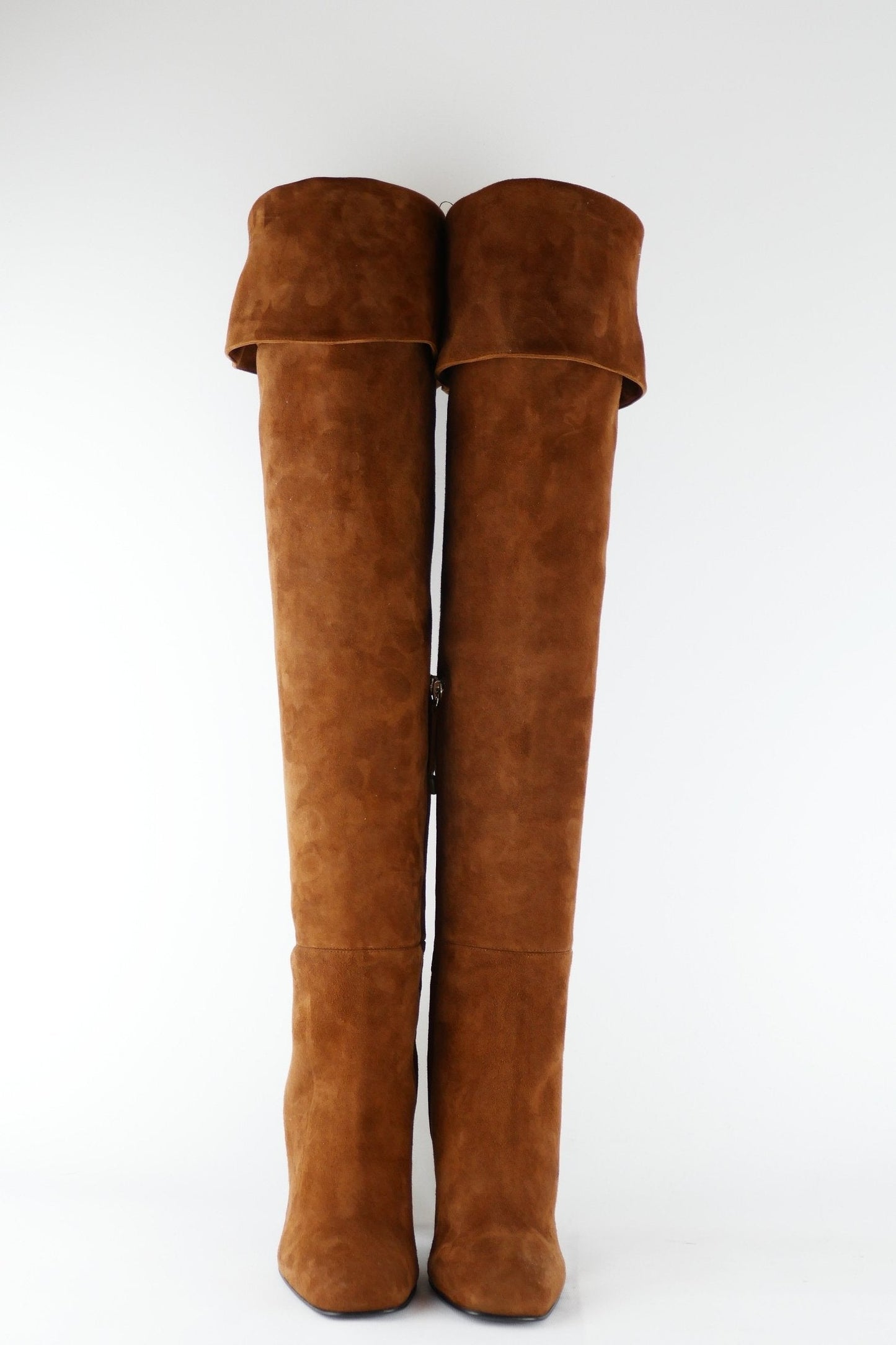 BUUTS Giuseppe Zanotti Overknees Wildleder cognac 118002-6