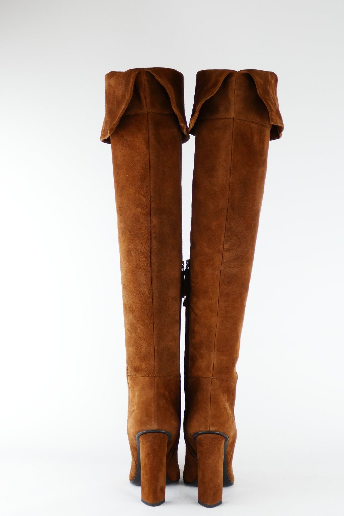 BUUTS Giuseppe Zanotti Overknees Wildleder cognac 118002-8