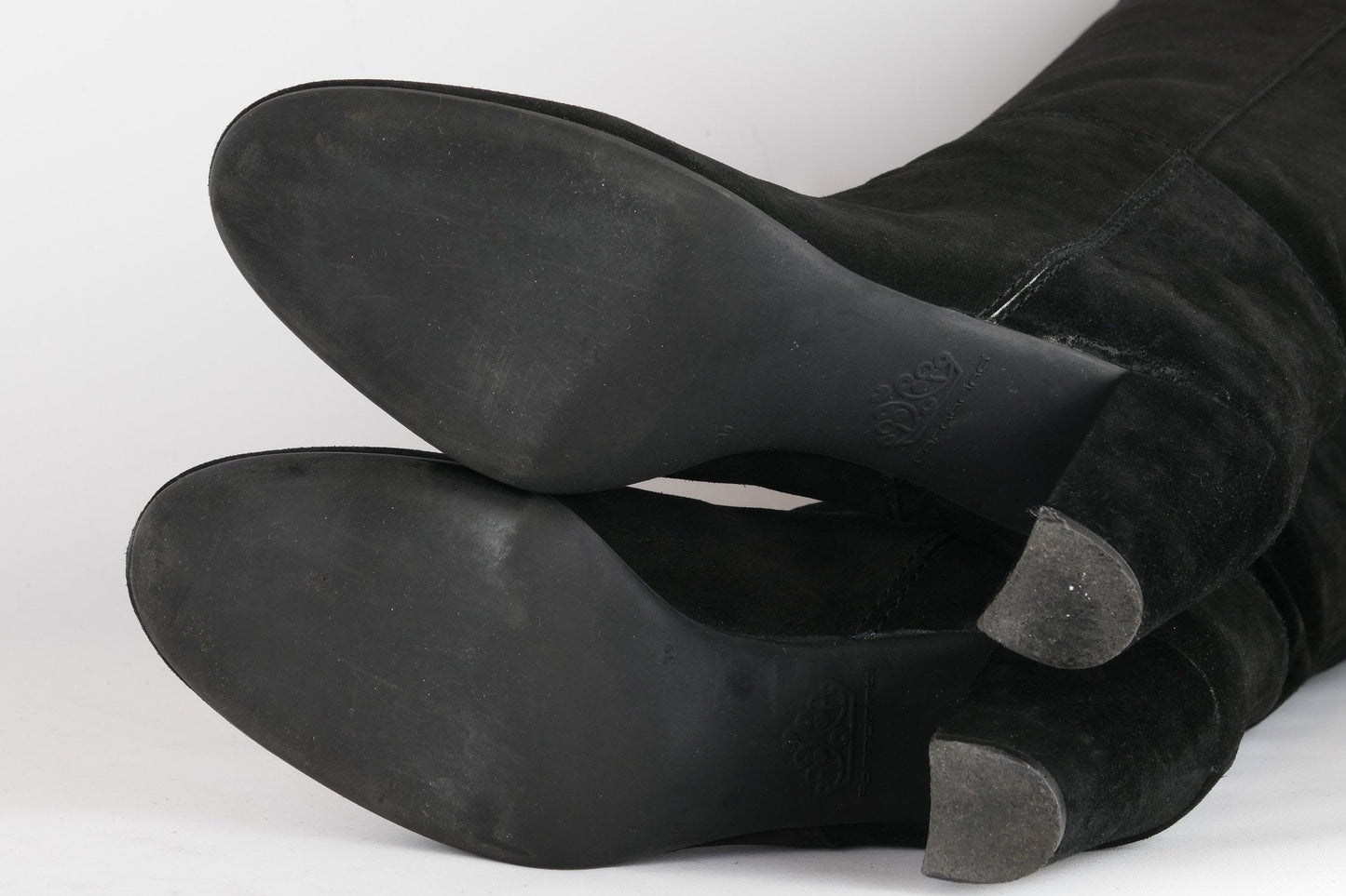 BUUTS Fornarina Overknees Wildleder schwarz 118010-10
