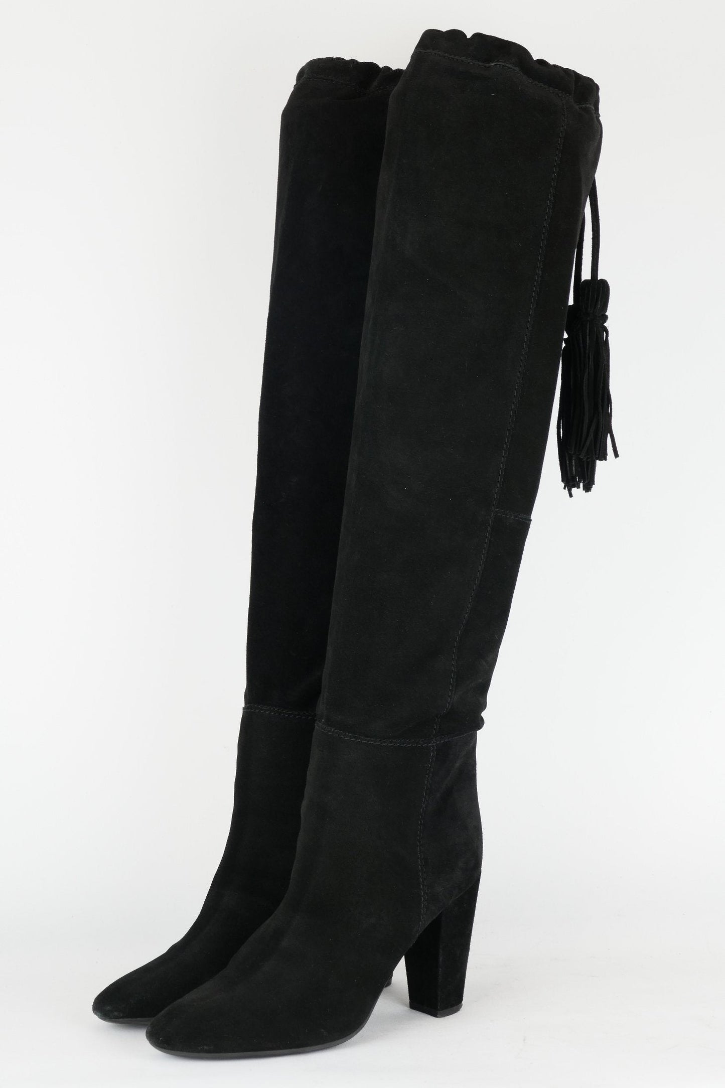 BUUTS Fornarina Overknees Wildleder schwarz 118010-2