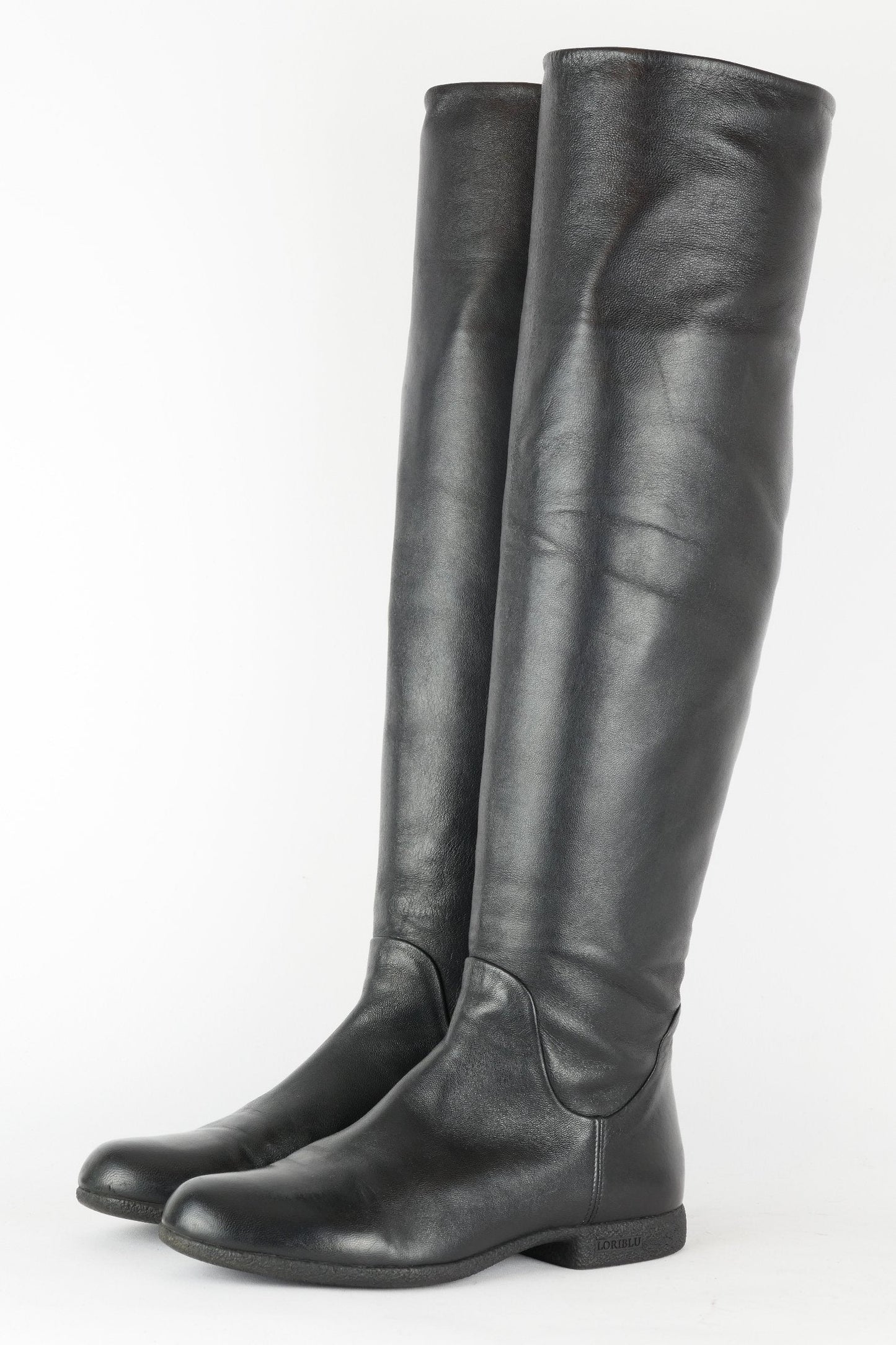 BUUTS Loriblu Hohe Stiefel Leder schwarz 118025-2