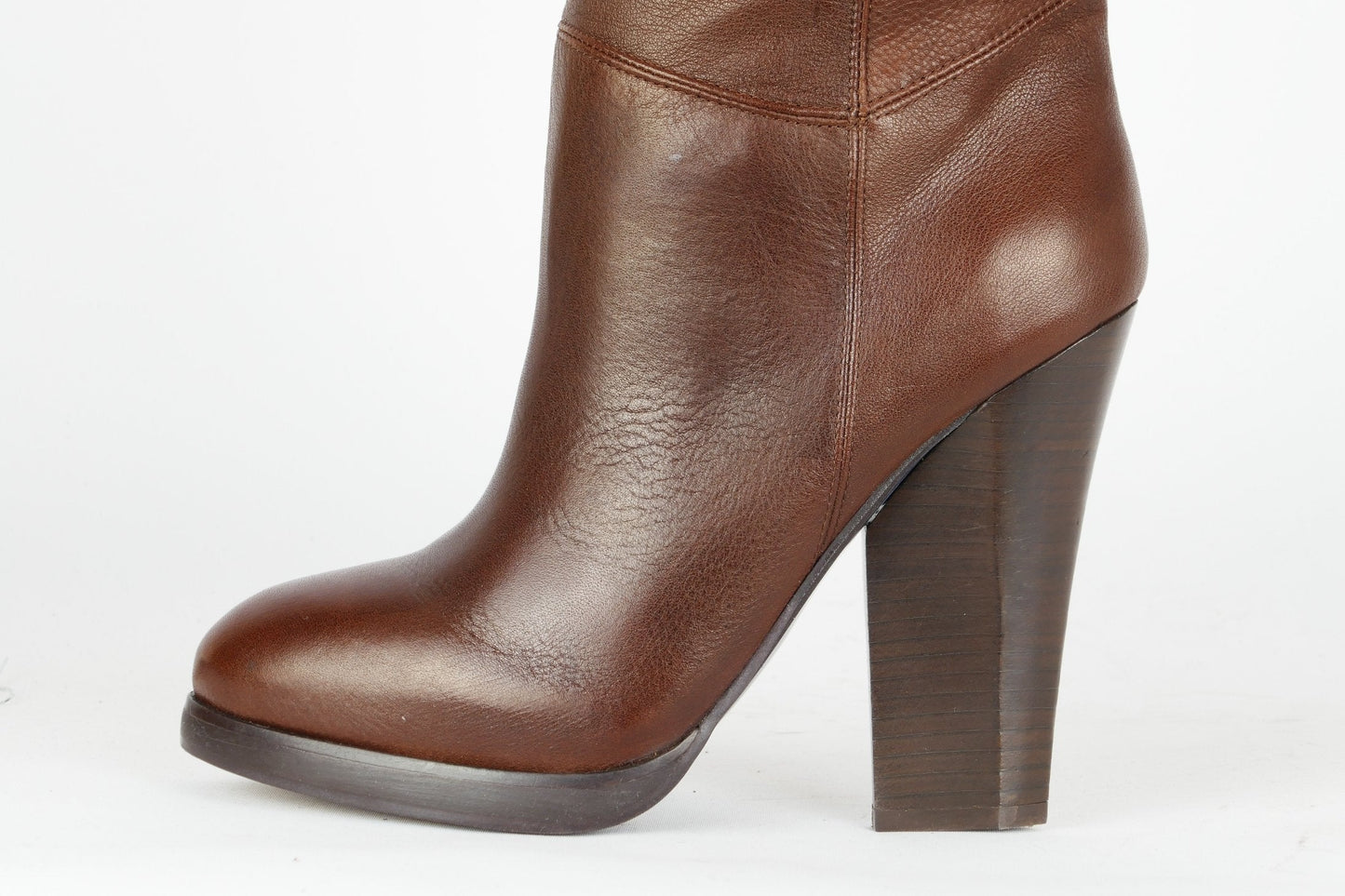 BUUTS H&M Hohe Stiefel Leder mittelbraun 118035-8