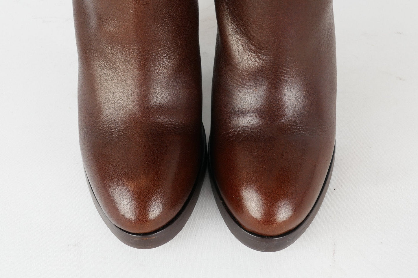 BUUTS H&M Hohe Stiefel Leder mittelbraun 118035-9
