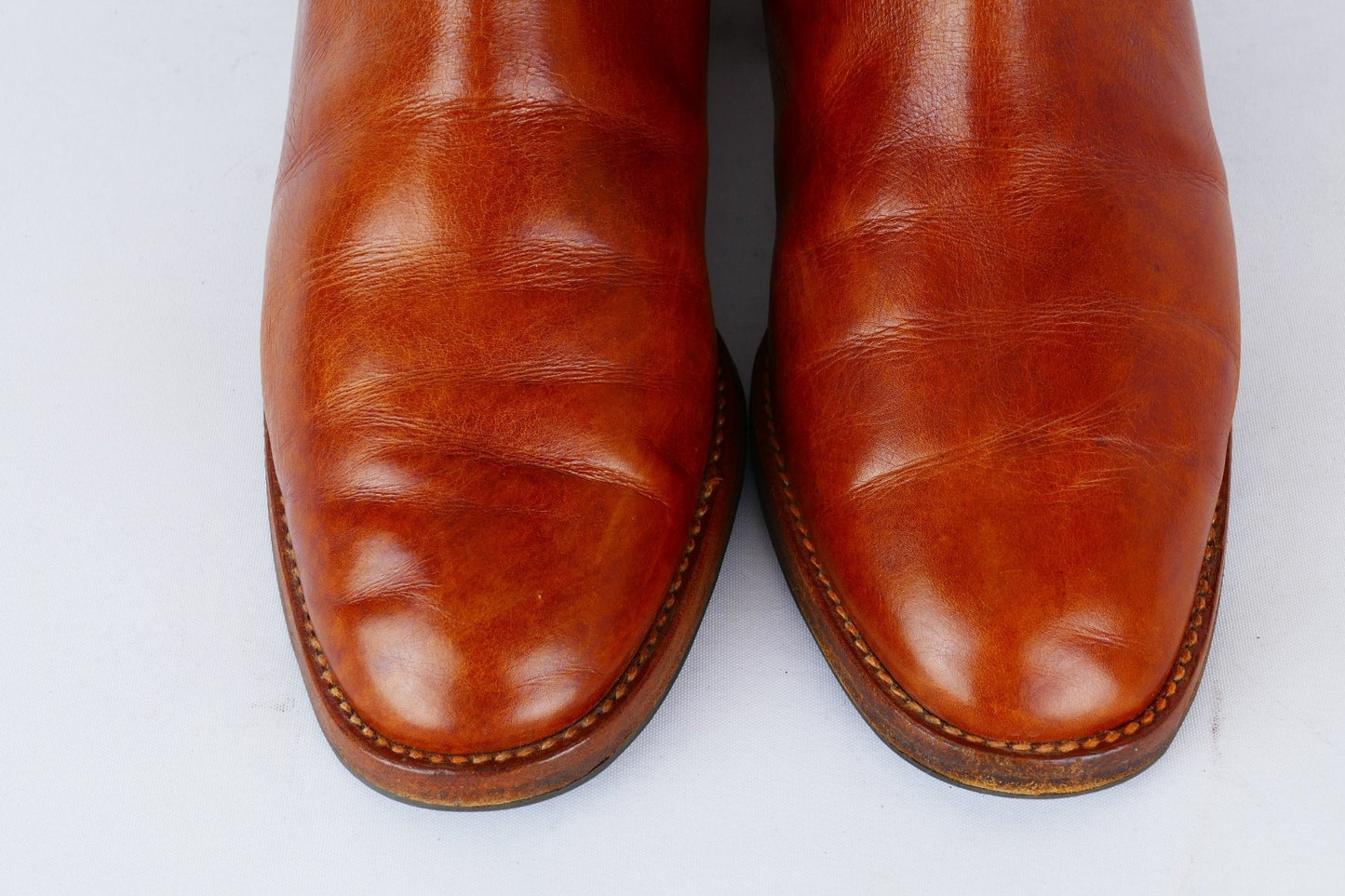 BUUTS Vintage Vintage-Stiefel Leder tabac 118037-9