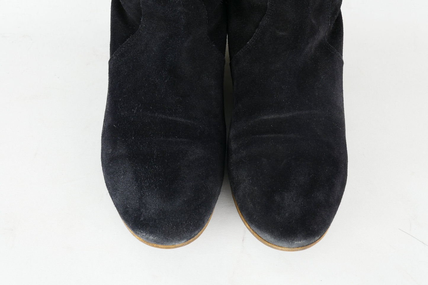 BUUTS Chloé Vintage-Stiefel Wildleder schwarz 118047-10