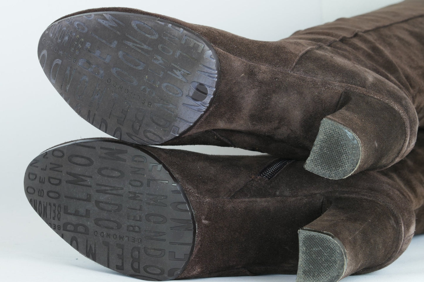 BUUTS Belmondo Overknees Wildleder dunkelbraun 118048-10