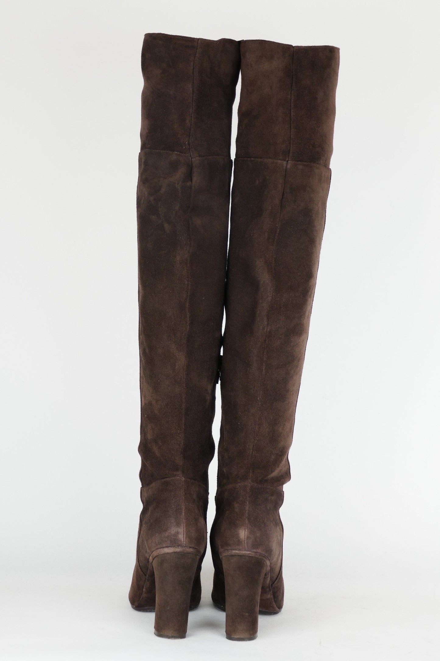 BUUTS Belmondo Overknees Wildleder dunkelbraun 118048-5