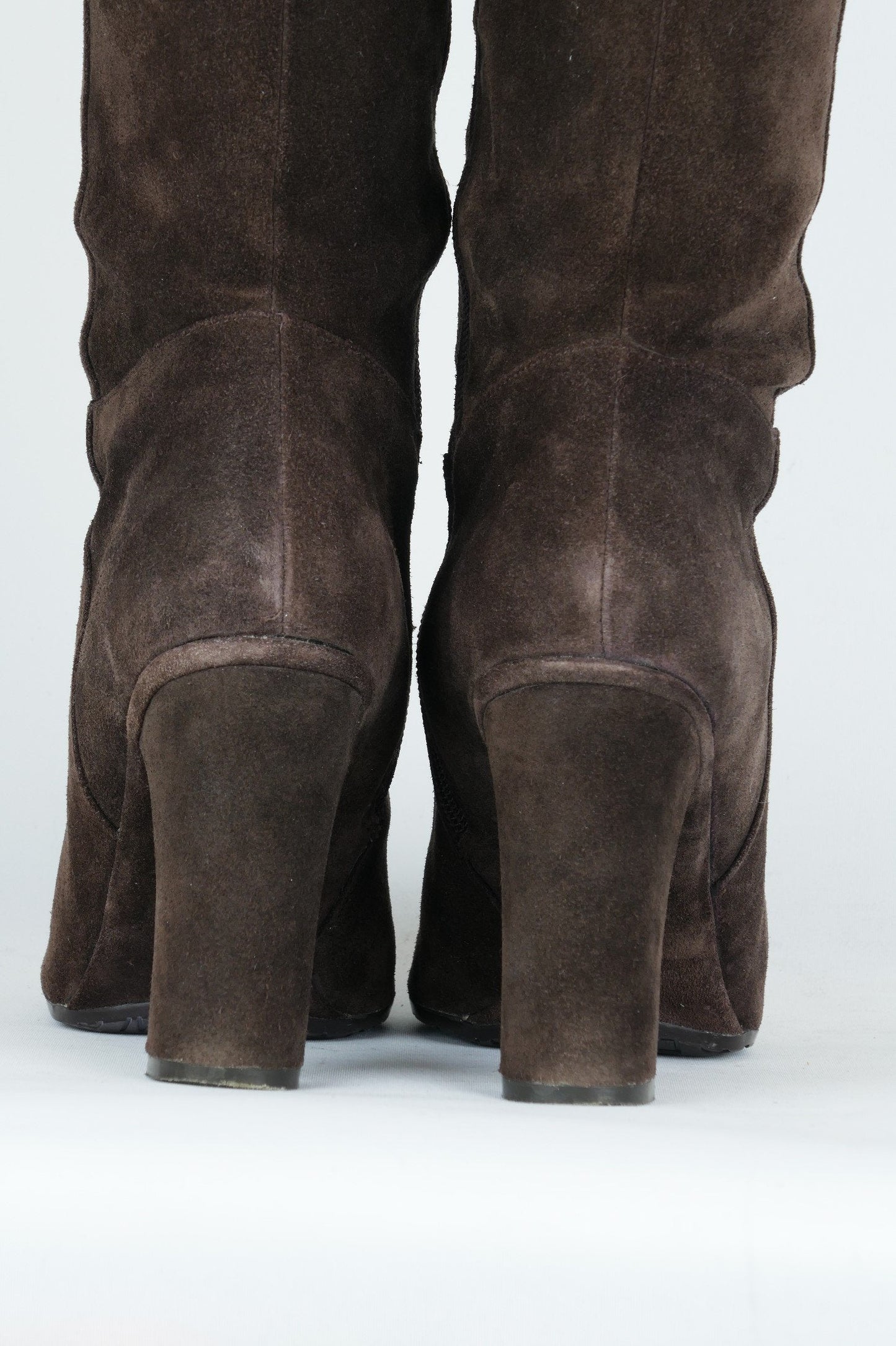 BUUTS Belmondo Overknees Wildleder dunkelbraun 118048-7