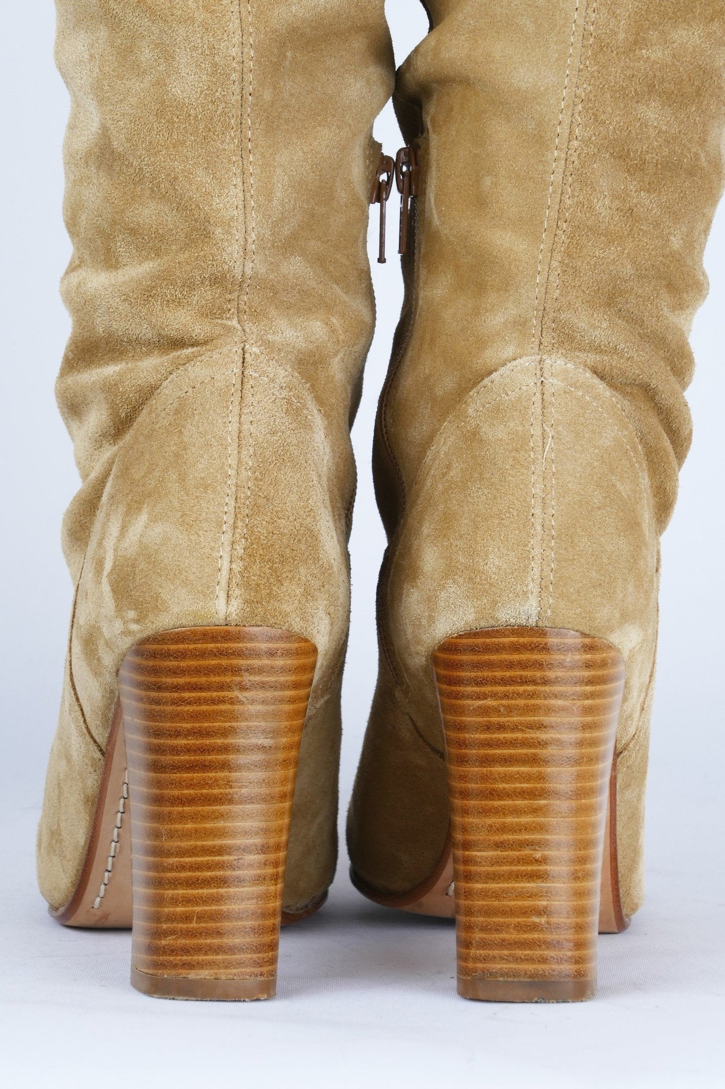 BUUTS Vkingas Overknees Wildleder beige 118056-6