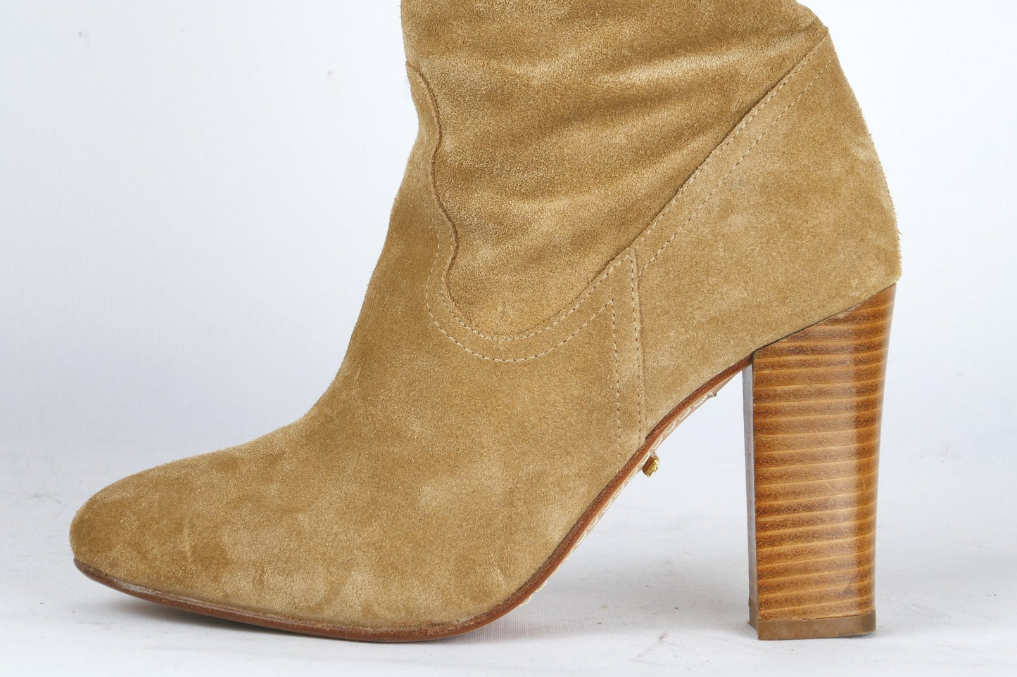 BUUTS Vkingas Overknees Wildleder beige 118056-8