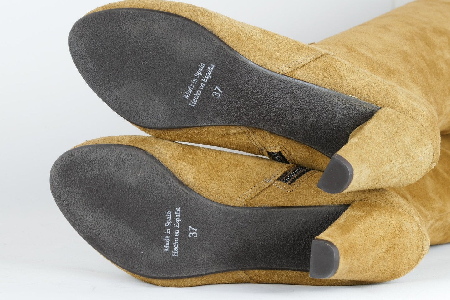 BUUTS Conley Overknees Wildleder beige 118057-10
