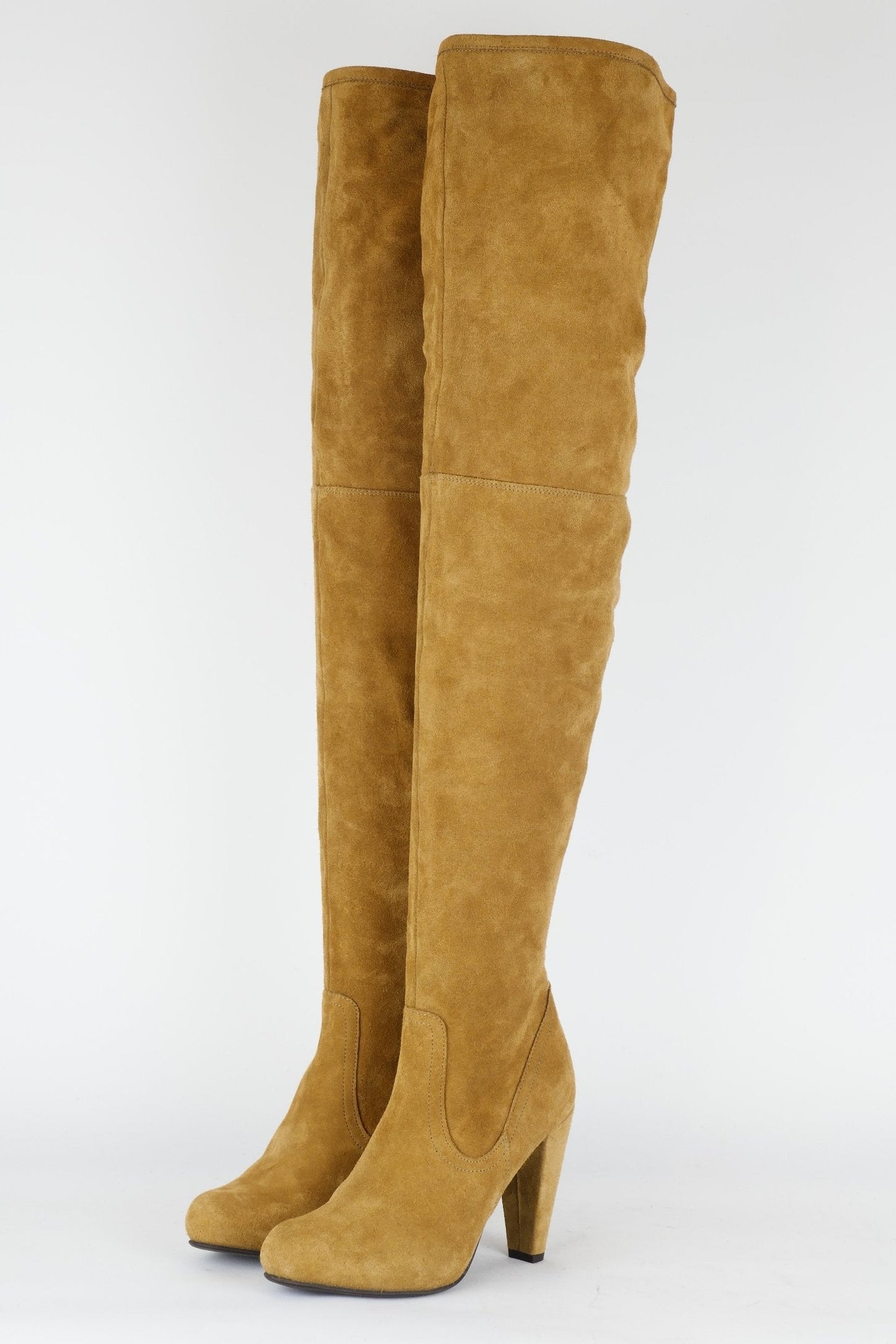 BUUTS Conley Overknees Wildleder beige 118057-2