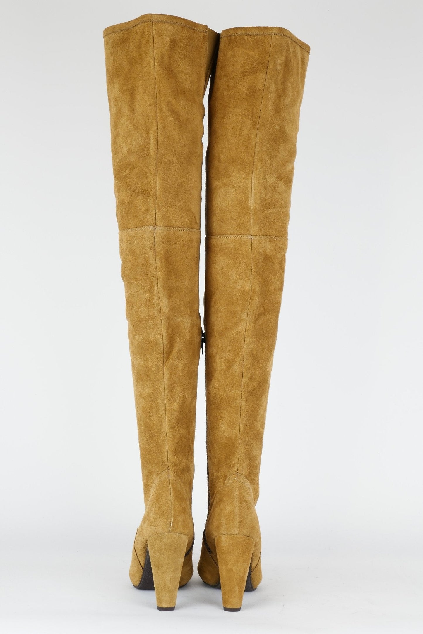 BUUTS Conley Overknees Wildleder beige 118057-5