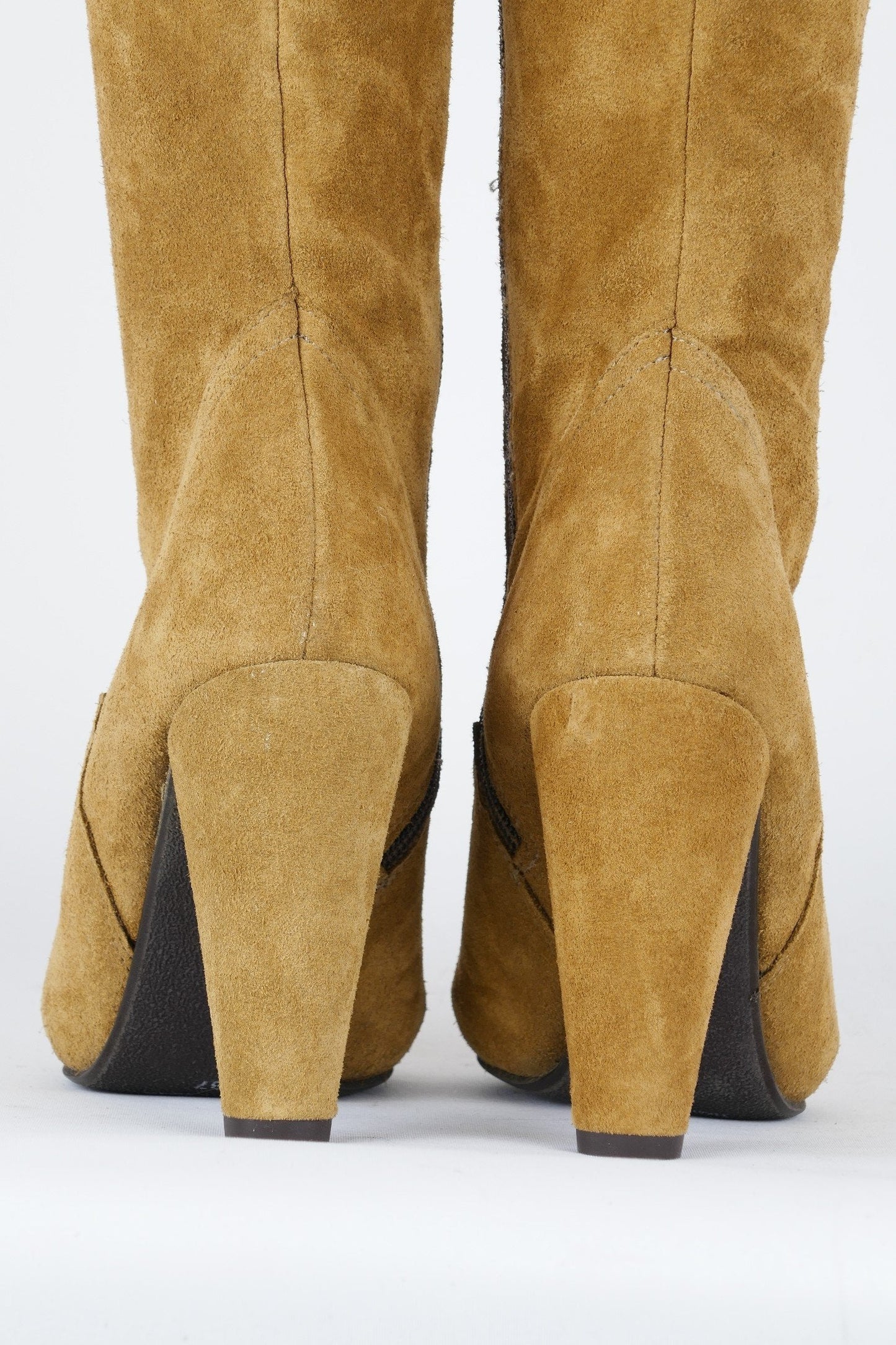 BUUTS Conley Overknees Wildleder beige 118057-7
