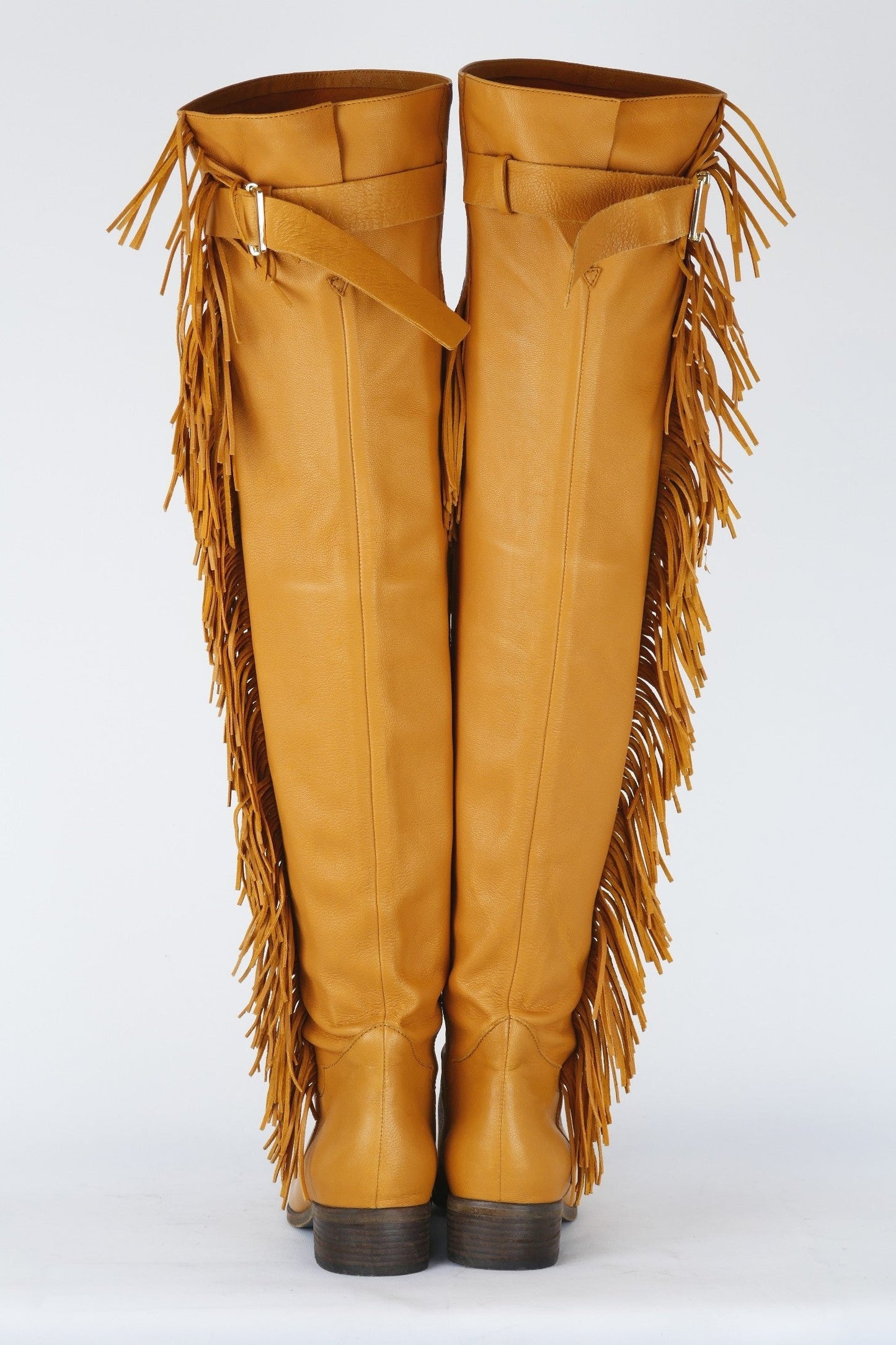BUUTS See by Chloé Overknees Leder beige 119007-5
