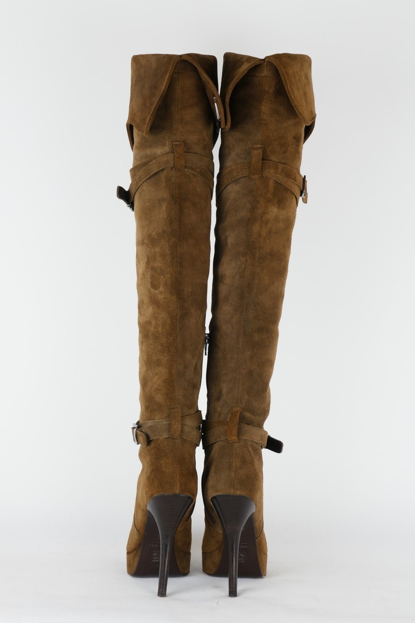 BUUTS Navyboot Overknees Wildleder camel 119014-10