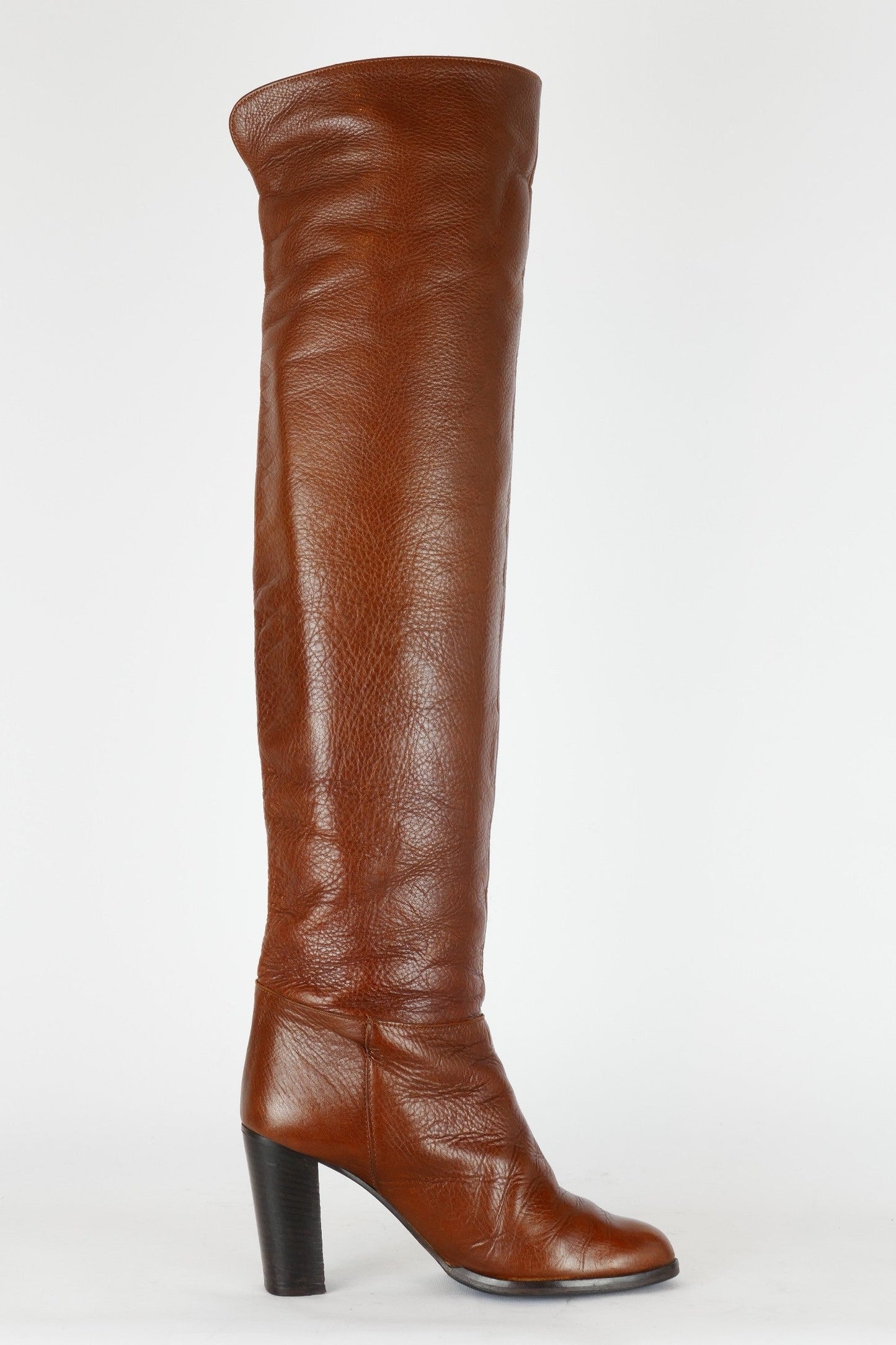 BUUTS CosmoParis Overknees Leder kastanie 119033-5