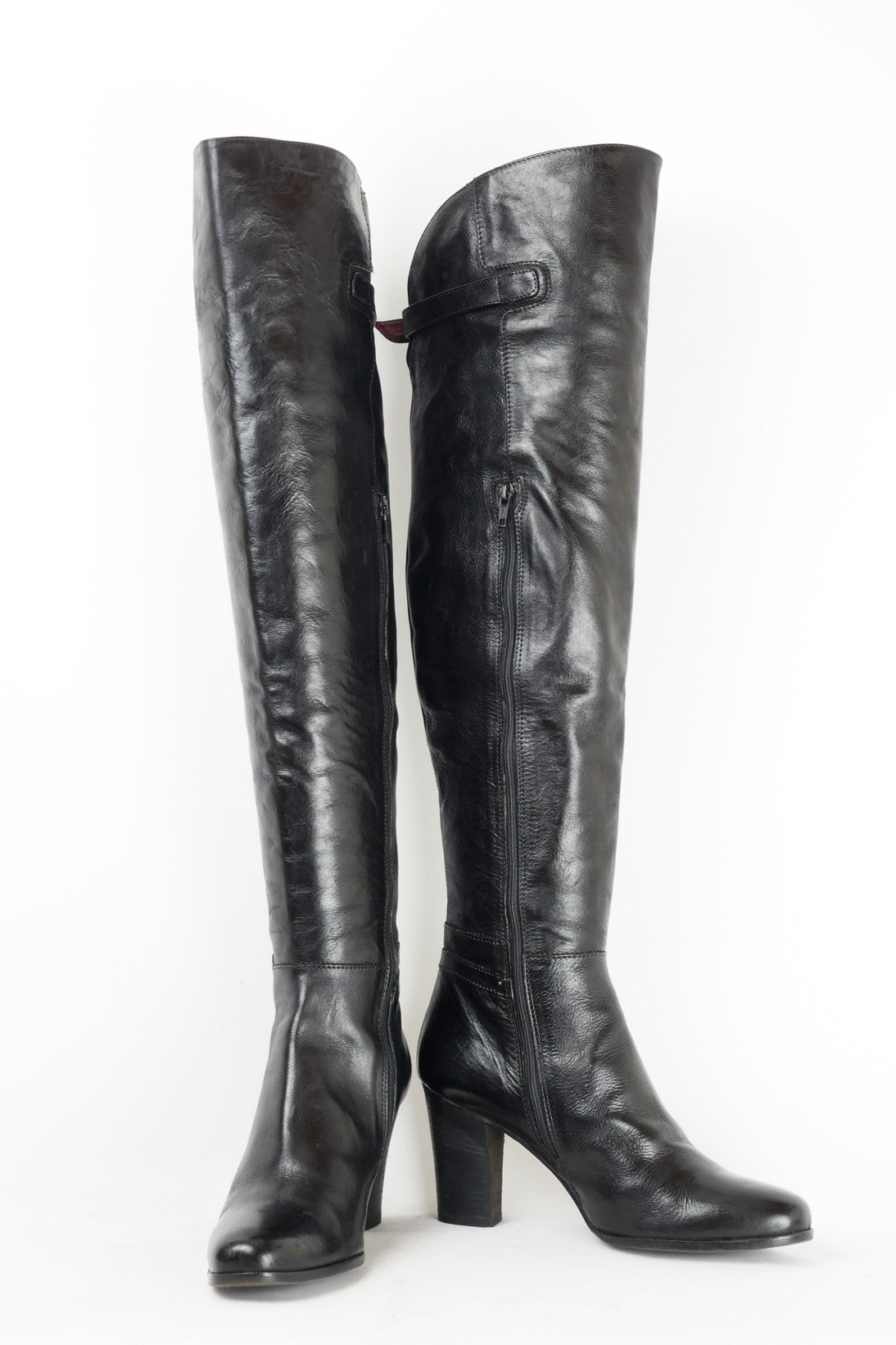 BUUTS Ralph Harrison Hohe Stiefel Leder schwarz 119037-3