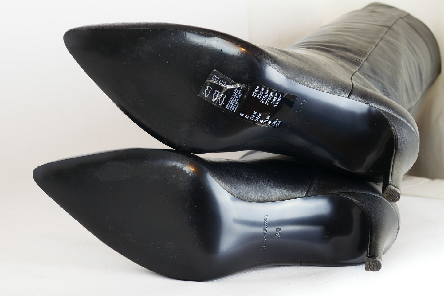 BUUTS Other Stories Overknees Leder schwarz 220018-10