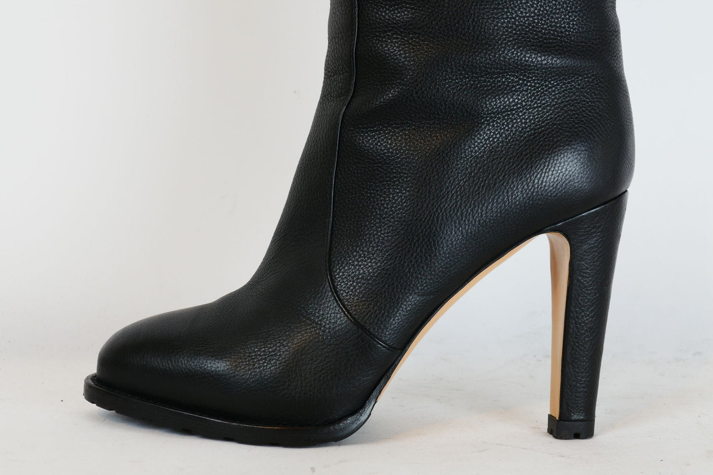 BUUTS Gianvito Rossi Hohe Stiefel Leder schwarz 220020-8