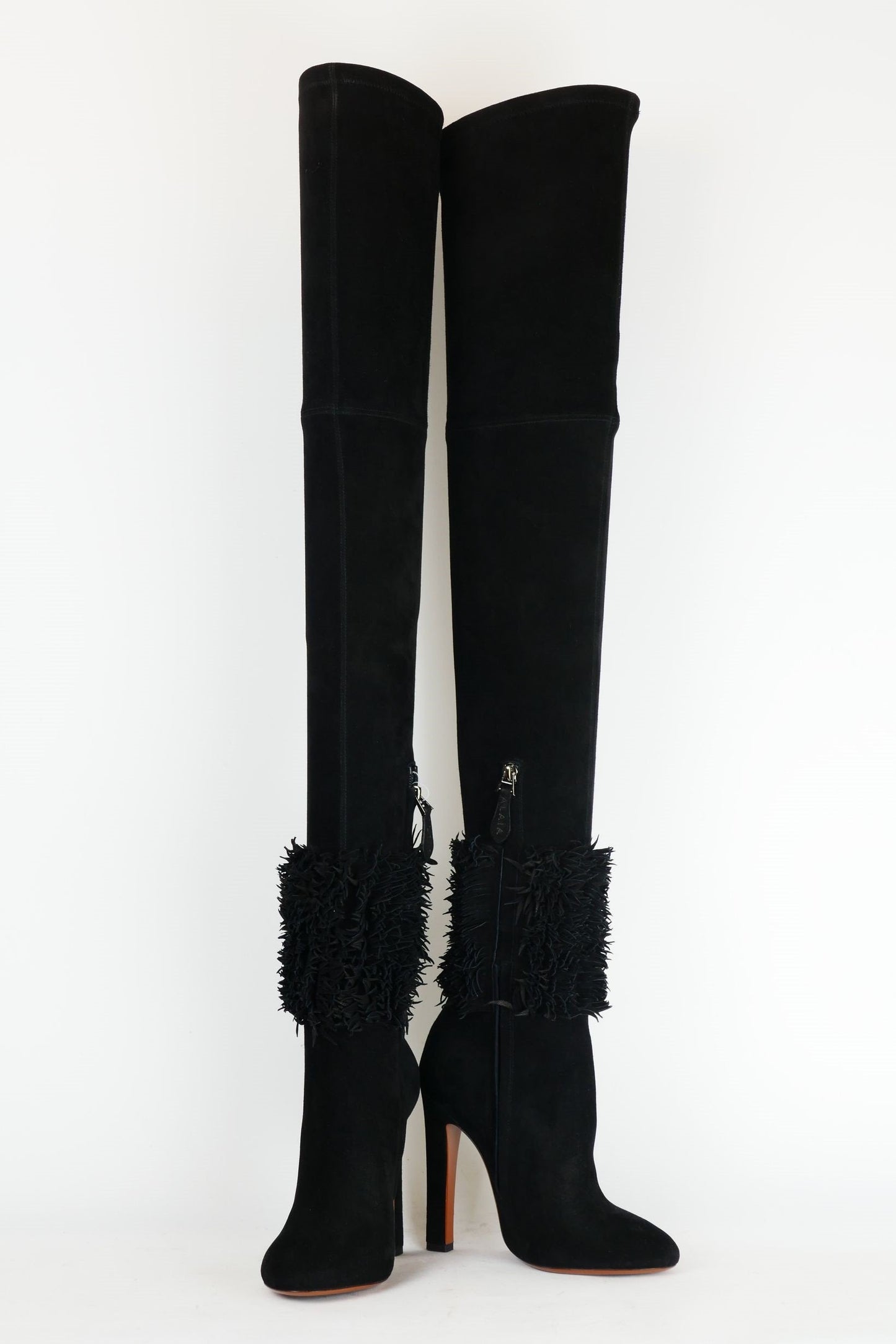 BUUTS Alaia Overknees Wildleder schwarz 220029-4