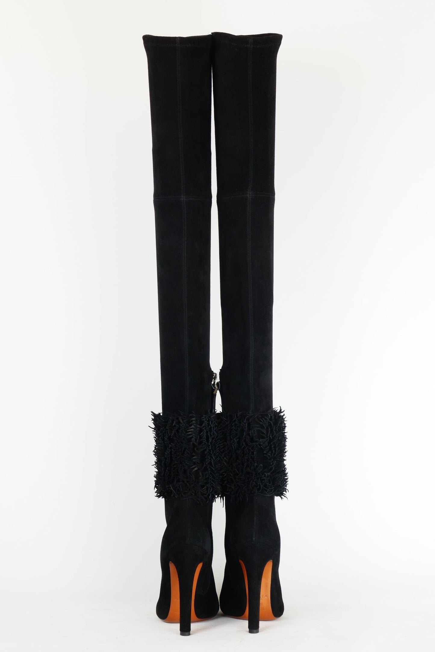 BUUTS Alaia Overknees Wildleder schwarz 220029-6