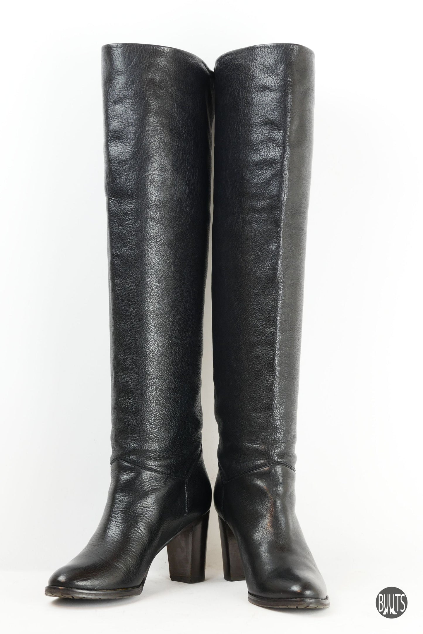 BUUTS L'Autre Chose Hohe Stiefel Leder schwarz 221004-5
