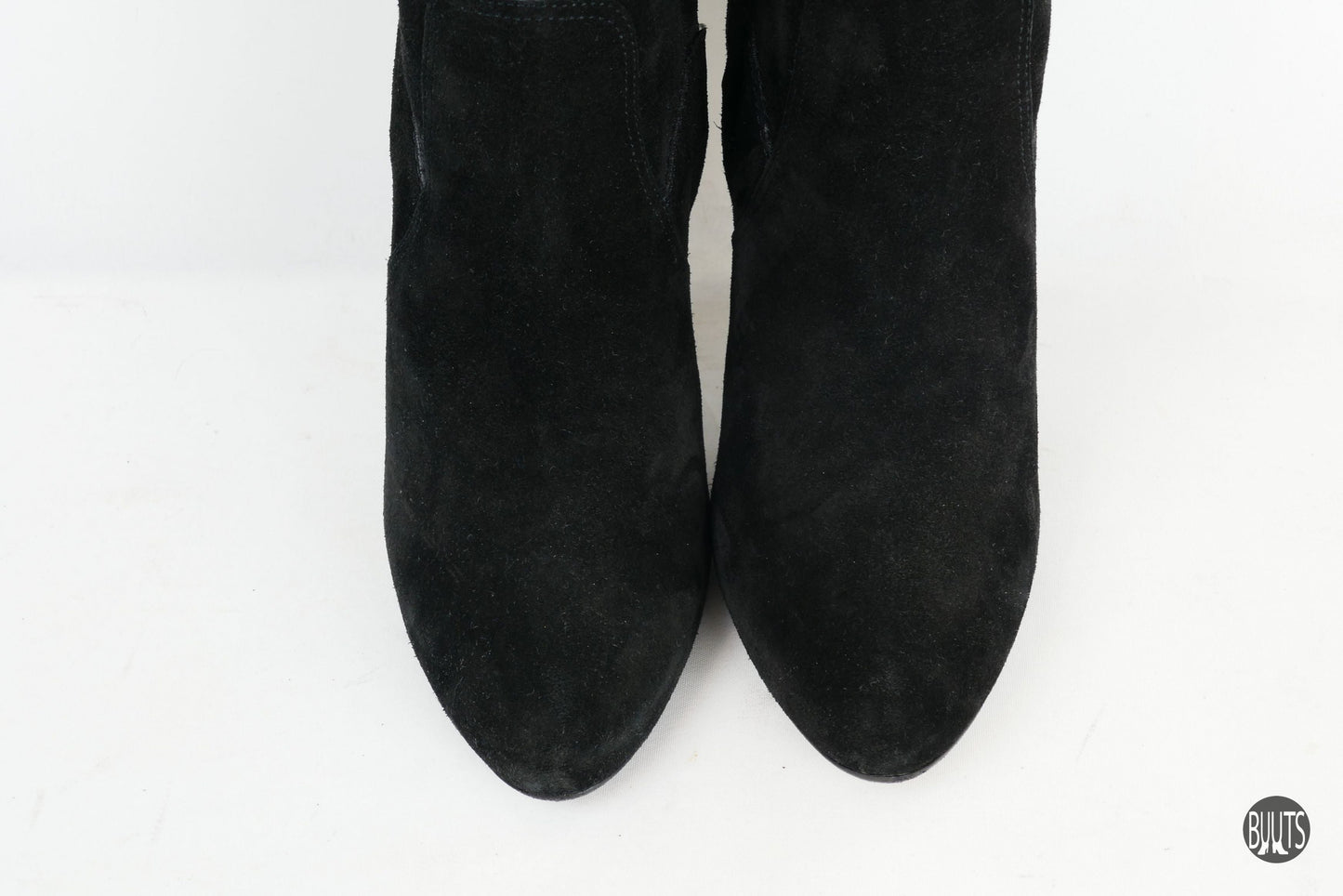 BUUTS Ralph Lauren Collection Overknees Wildleder schwarz 221005-9