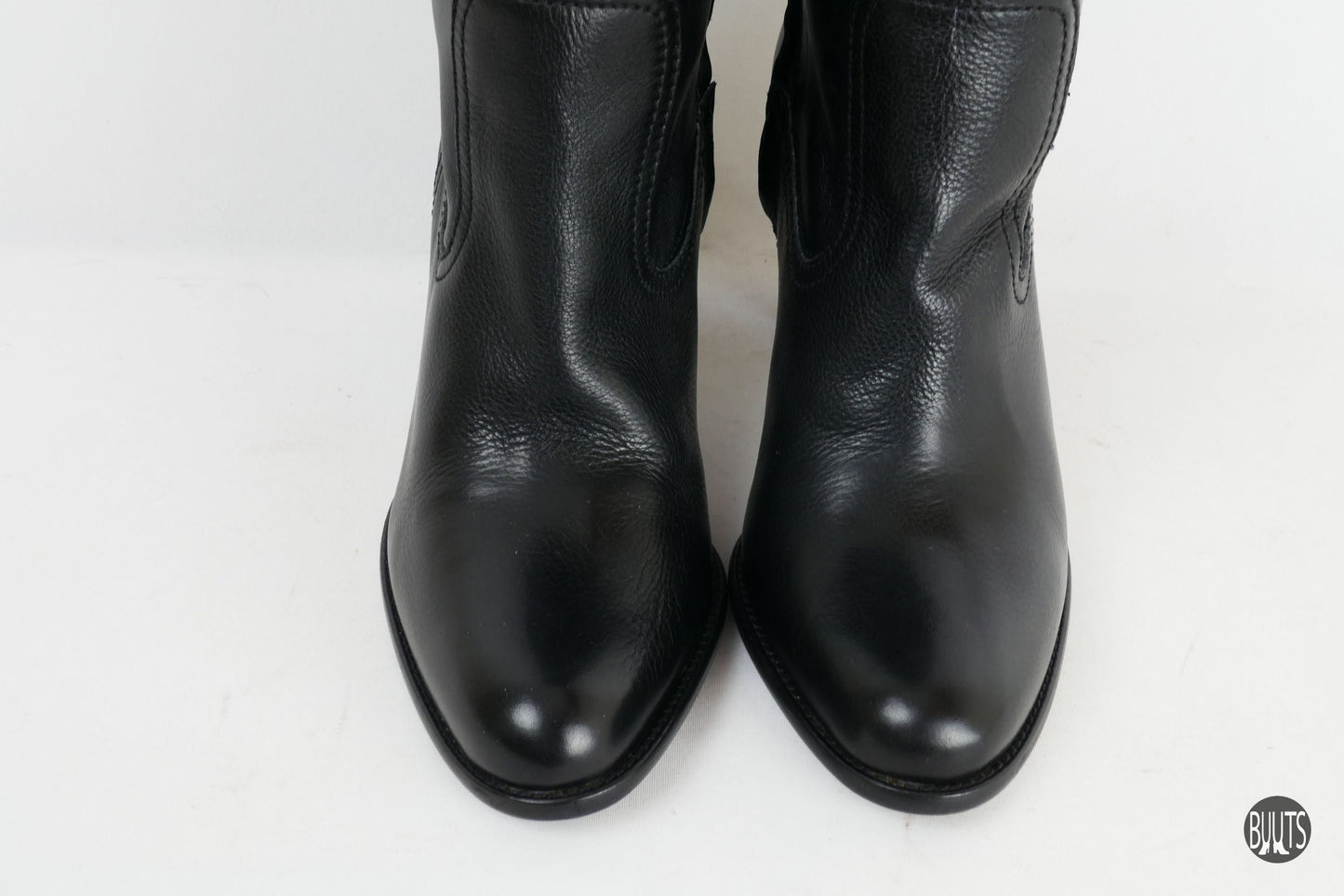BUUTS Bally Overknees Leder schwarz 221008-8