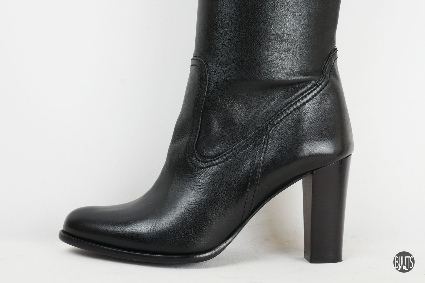BUUTS Bally Overknees Leder schwarz 221008-9