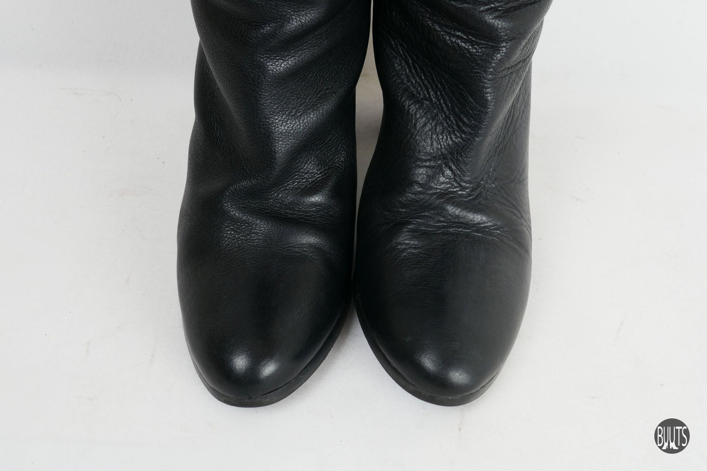 BUUTS Zara Overknees Leder schwarz 221014-8