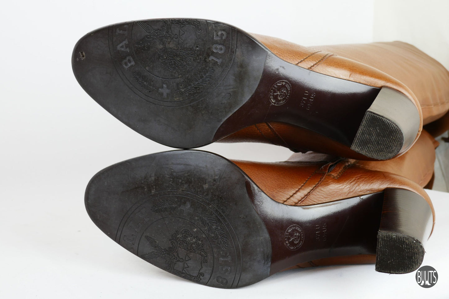 BUUTS Bally Overknees Leder cognac 221022-11