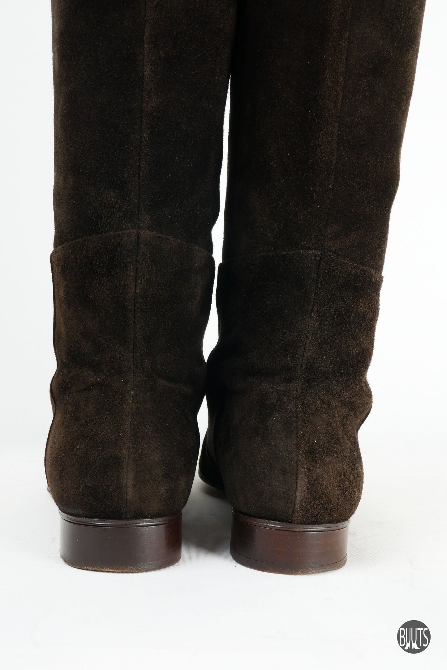 BUUTS Unützer Overknees Wildleder dunkelbraun 221034-7