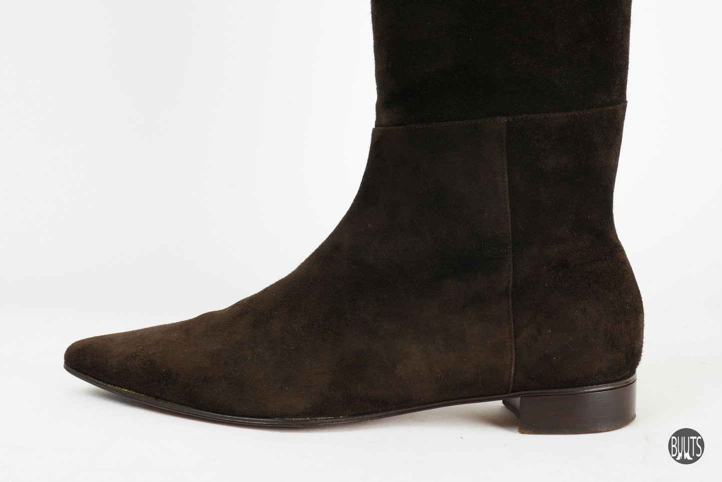 BUUTS Unützer Overknees Wildleder dunkelbraun 221034-9