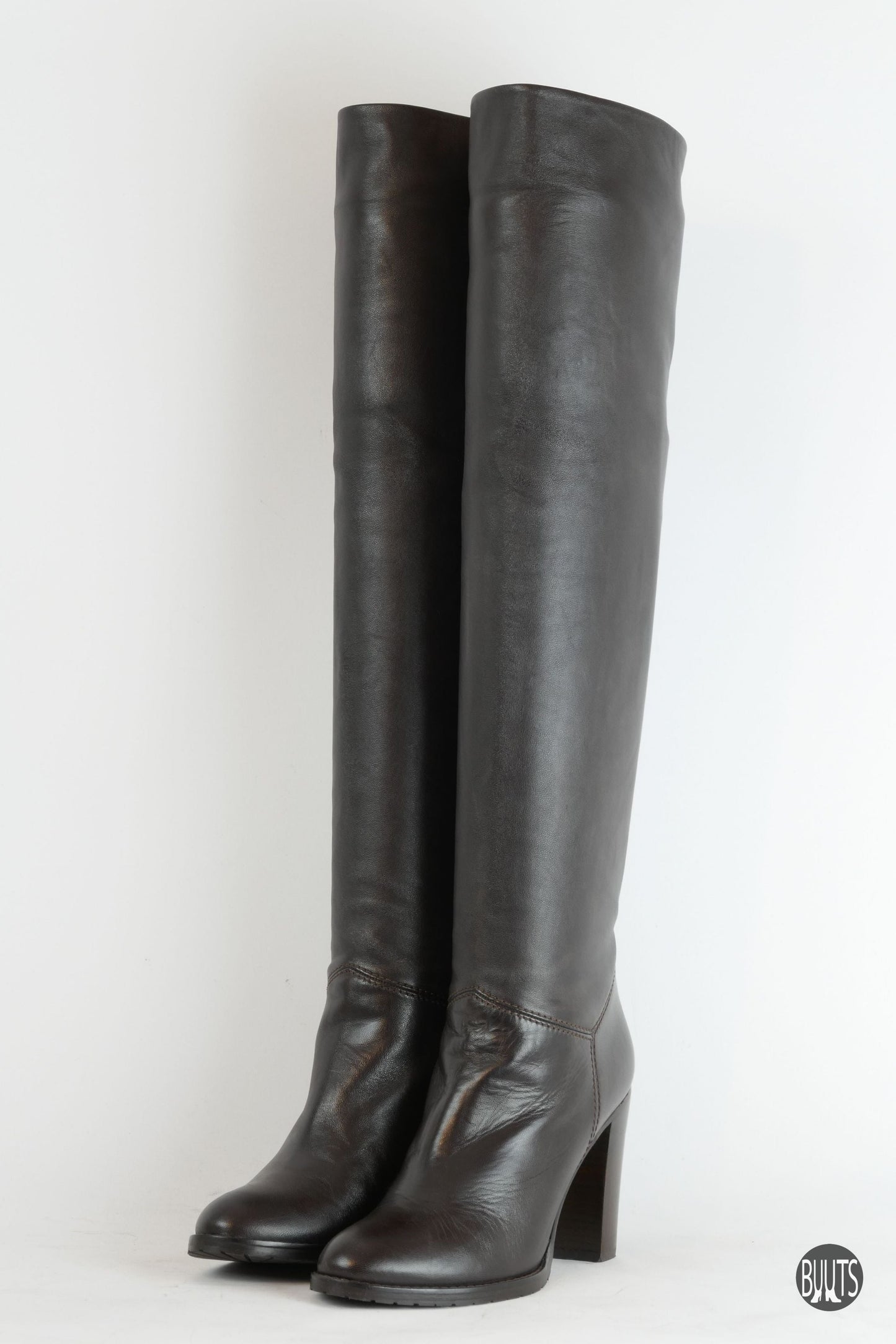 BUUTS L'Autre Chose Hohe Stiefel Leder dunkelbraun 222003-2