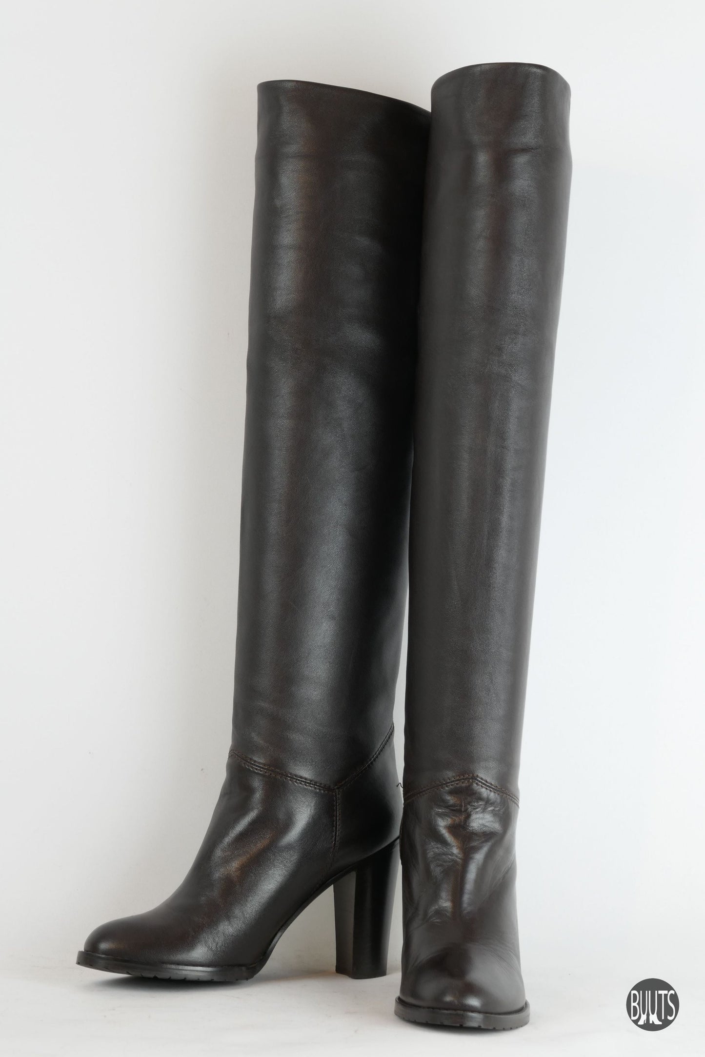 BUUTS L'Autre Chose Hohe Stiefel Leder dunkelbraun 222003-4