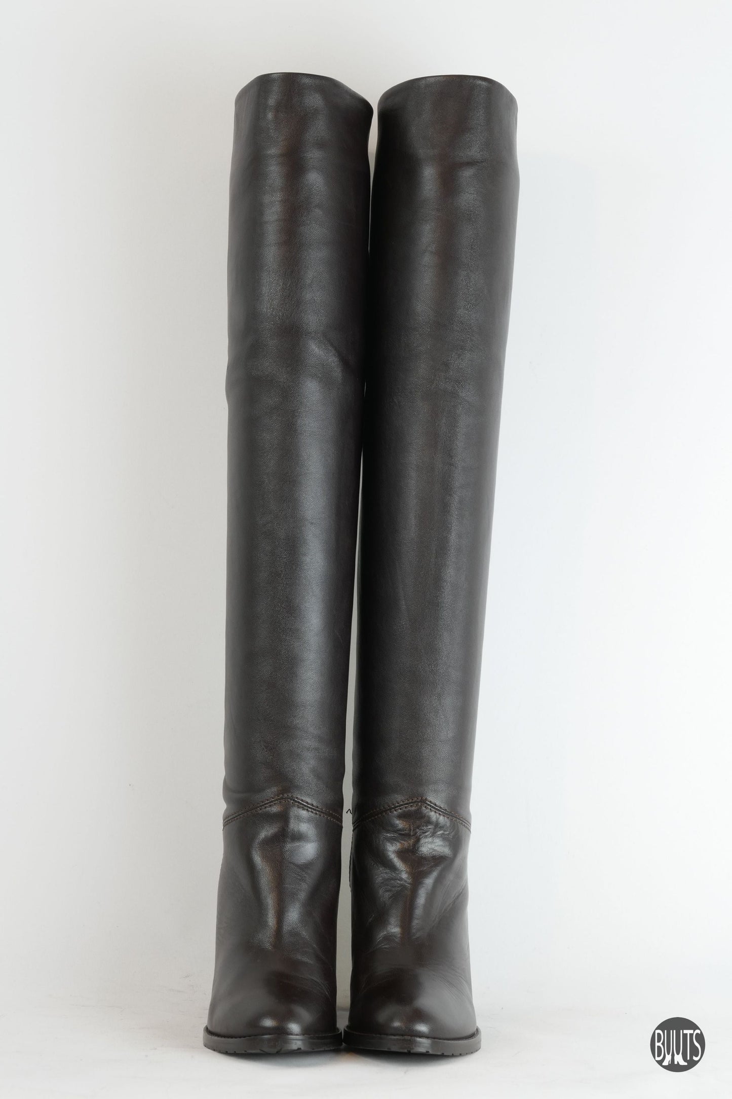 BUUTS L'Autre Chose Hohe Stiefel Leder dunkelbraun 222003-5