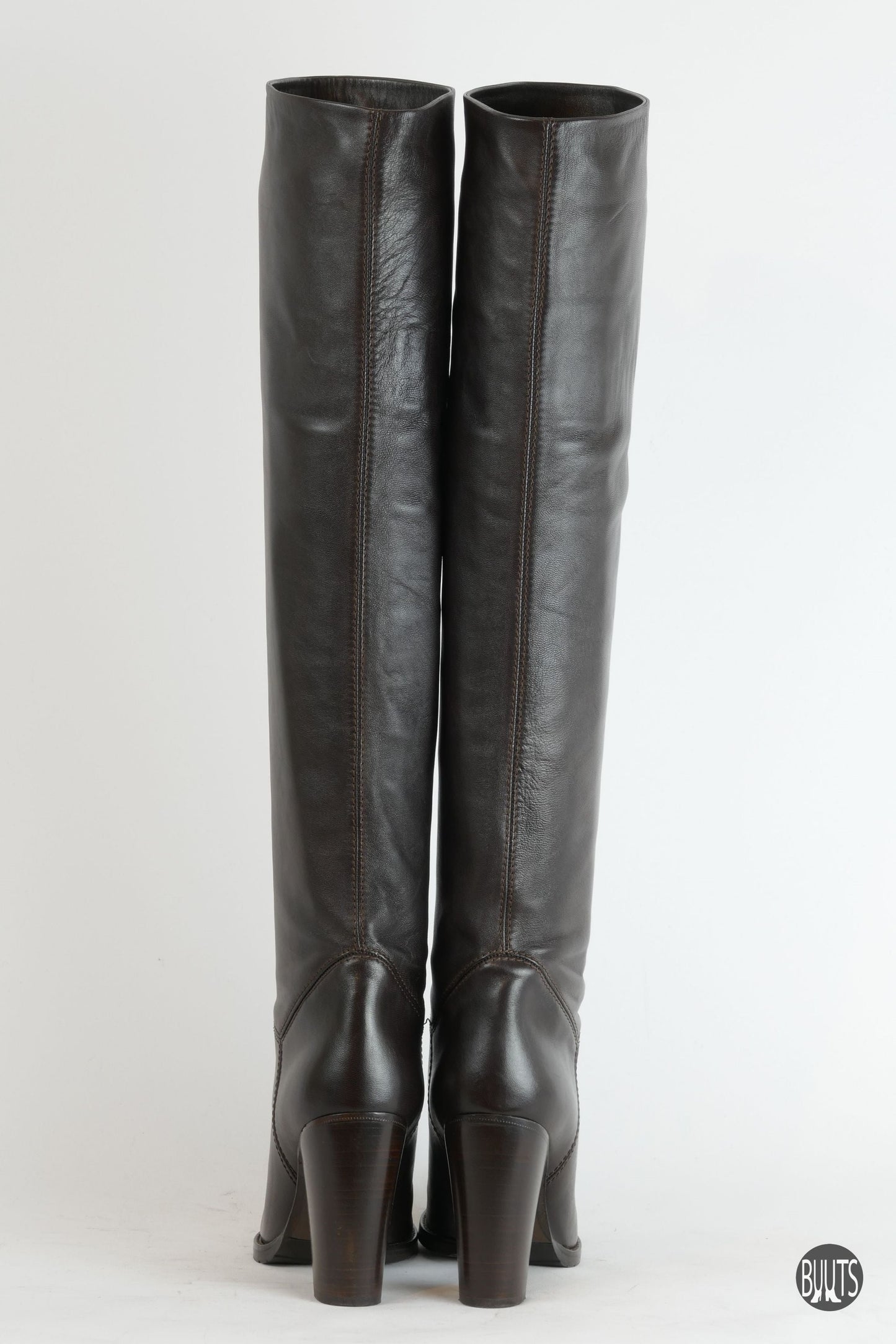 BUUTS L'Autre Chose Hohe Stiefel Leder dunkelbraun 222003-6