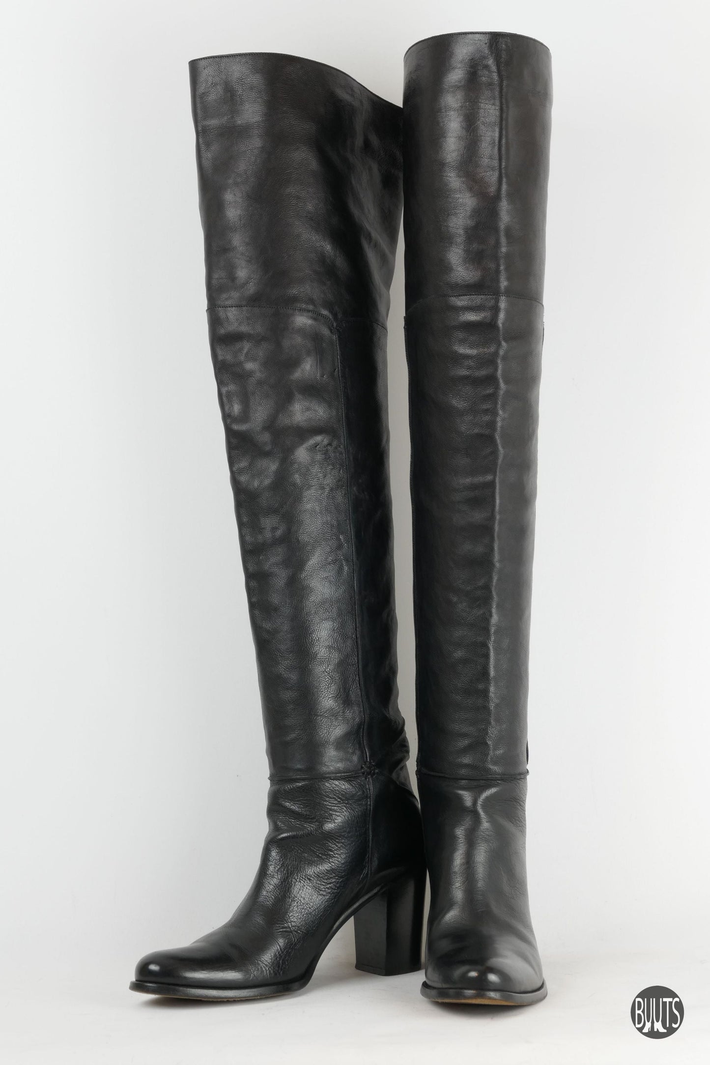 BUUTS Sartore Overknees Leder schwarz 222016-4