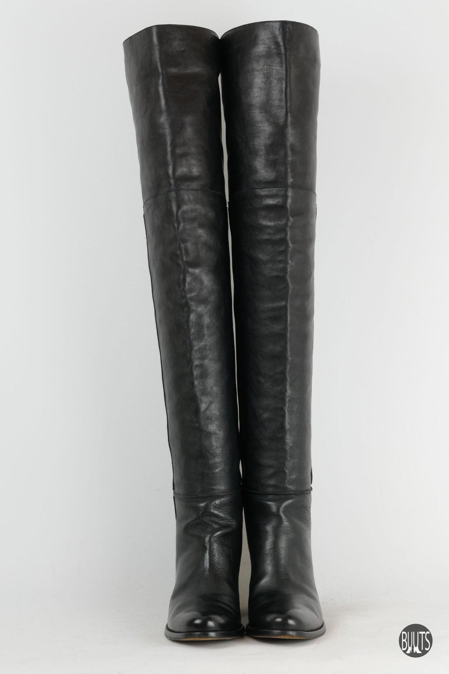 BUUTS Sartore Overknees Leder schwarz 222016-5
